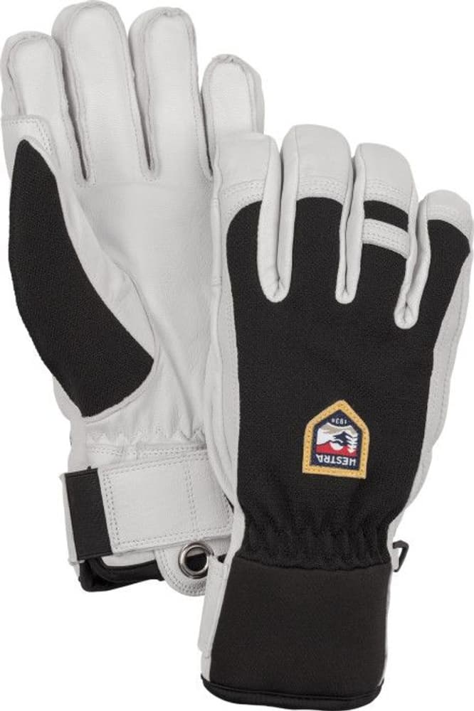 Army Leather Patrol 5-finger Svart, view: 5