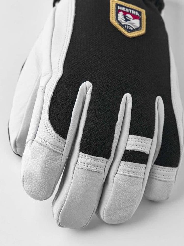 Army Leather Patrol 5-finger Svart, view: 2