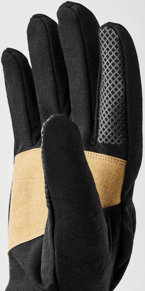 Merino Windwool Liner Glove Svart, view: 4