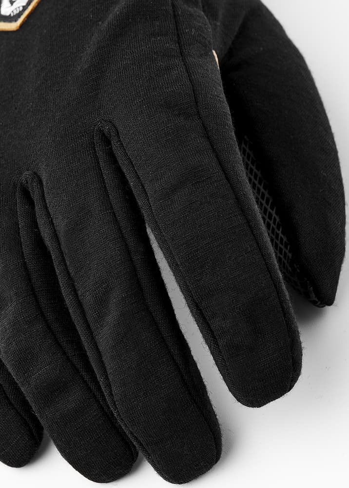 Merino Windwool Liner Glove Svart, view: 3