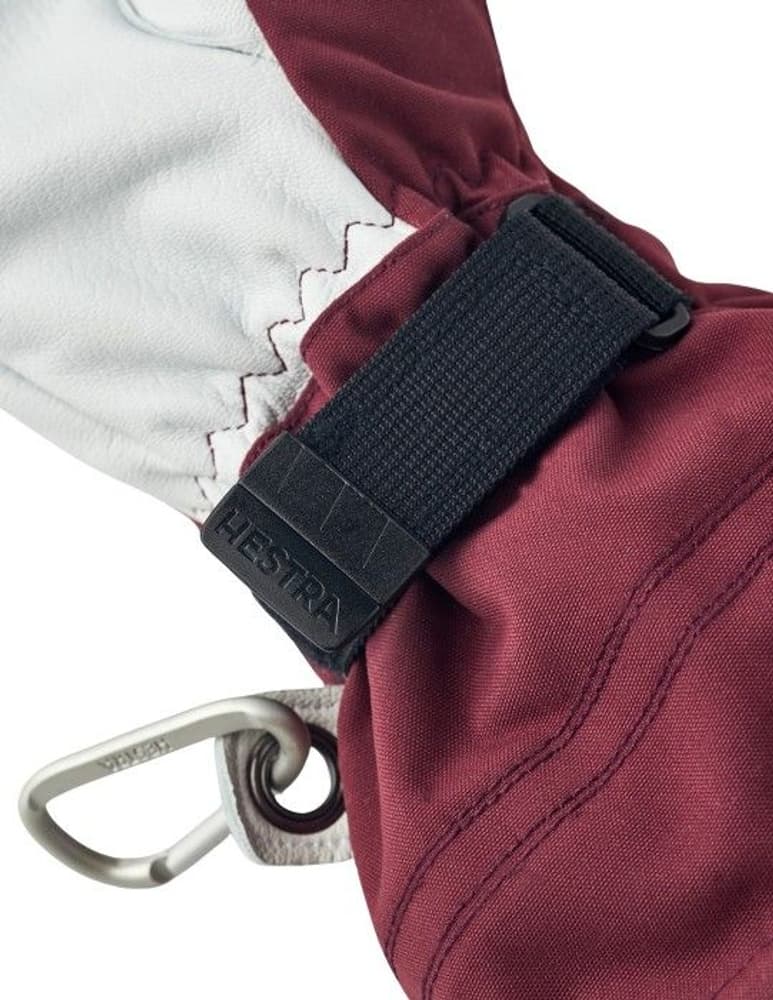 Army Leather Heli Ski 5-finger Bordeaux, view: 2