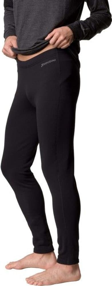 M's Long Power Tights True Black, view: 2
