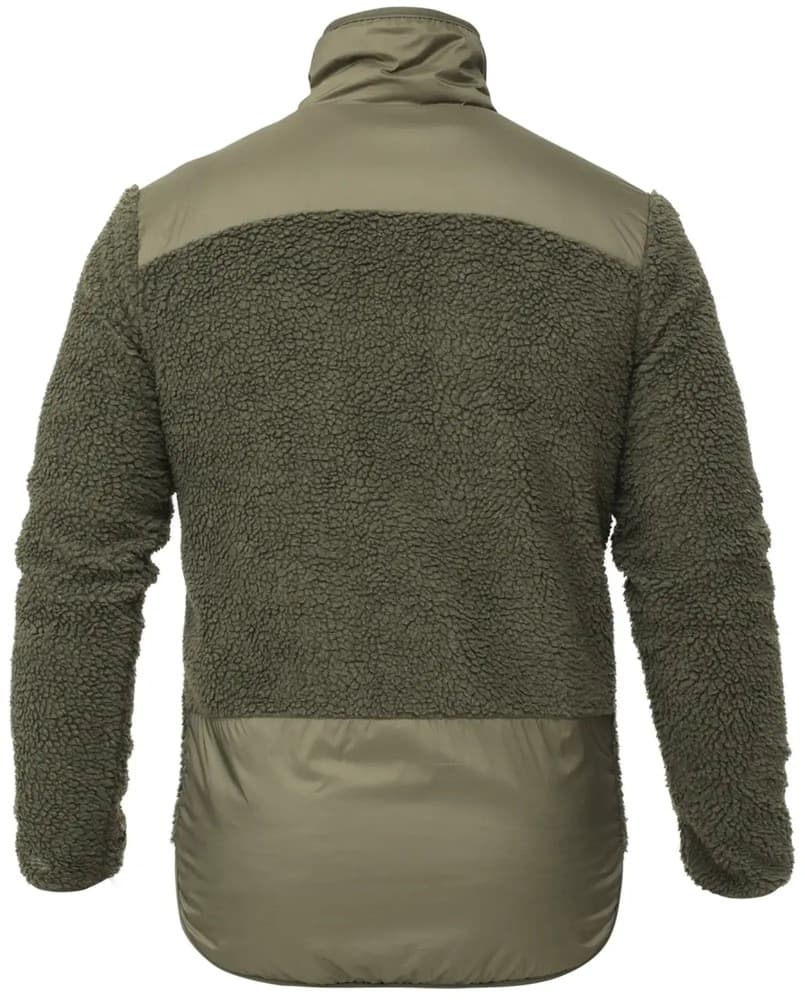 Heated Pile Fleece Olive Green, view: 2