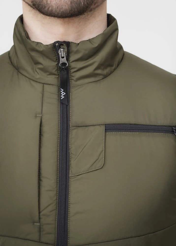 Heated Hunt Vest V2 Olive Green, view: 2