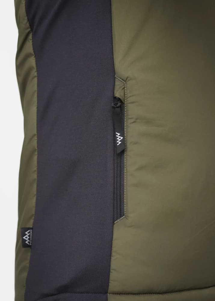 Heated Hunt Vest V2 Olive Green, view: 3