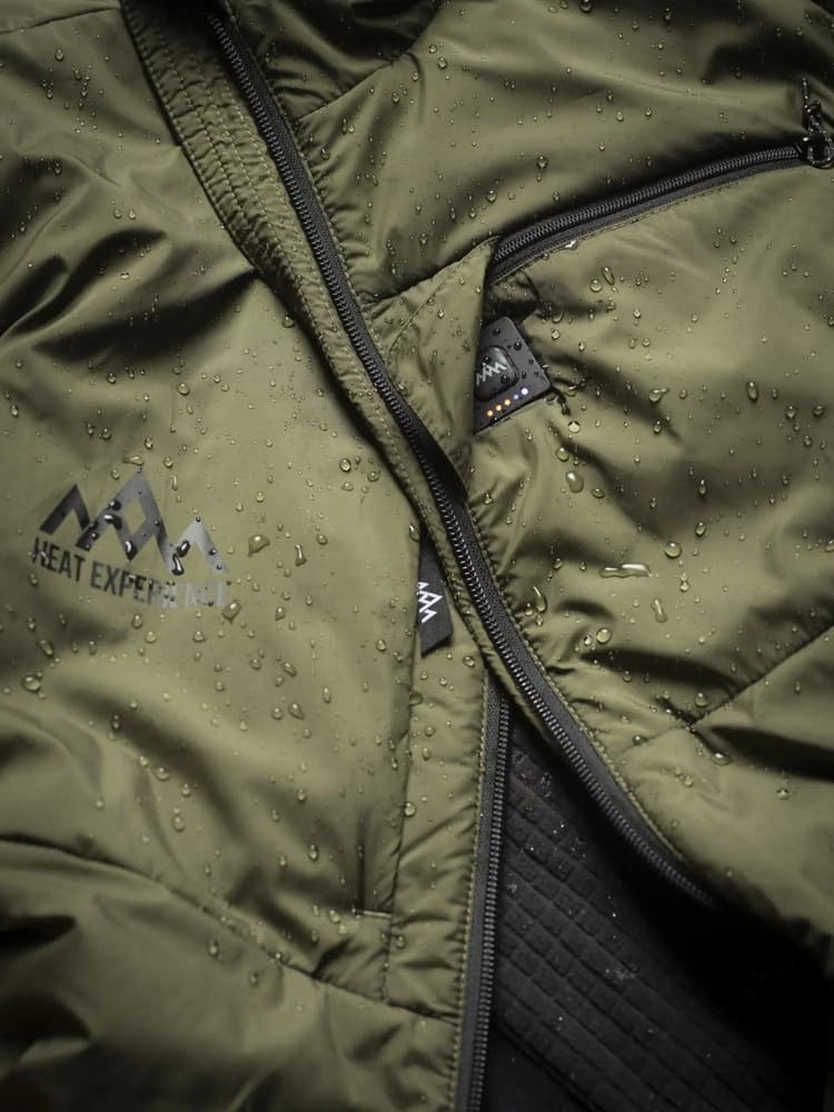 Heated Hunt Vest V2 Olive Green, view: 6