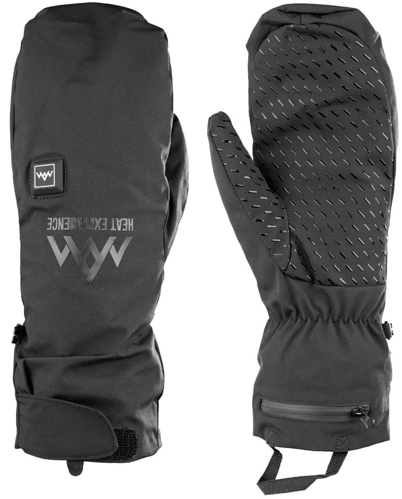 Heated Everyday Mittens Svart, view: 0