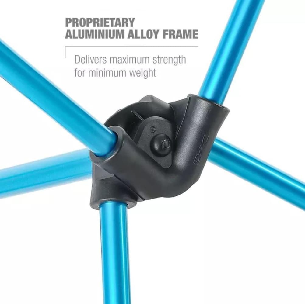 Chair Zero High-back Black/Cyan Blue, view: 4