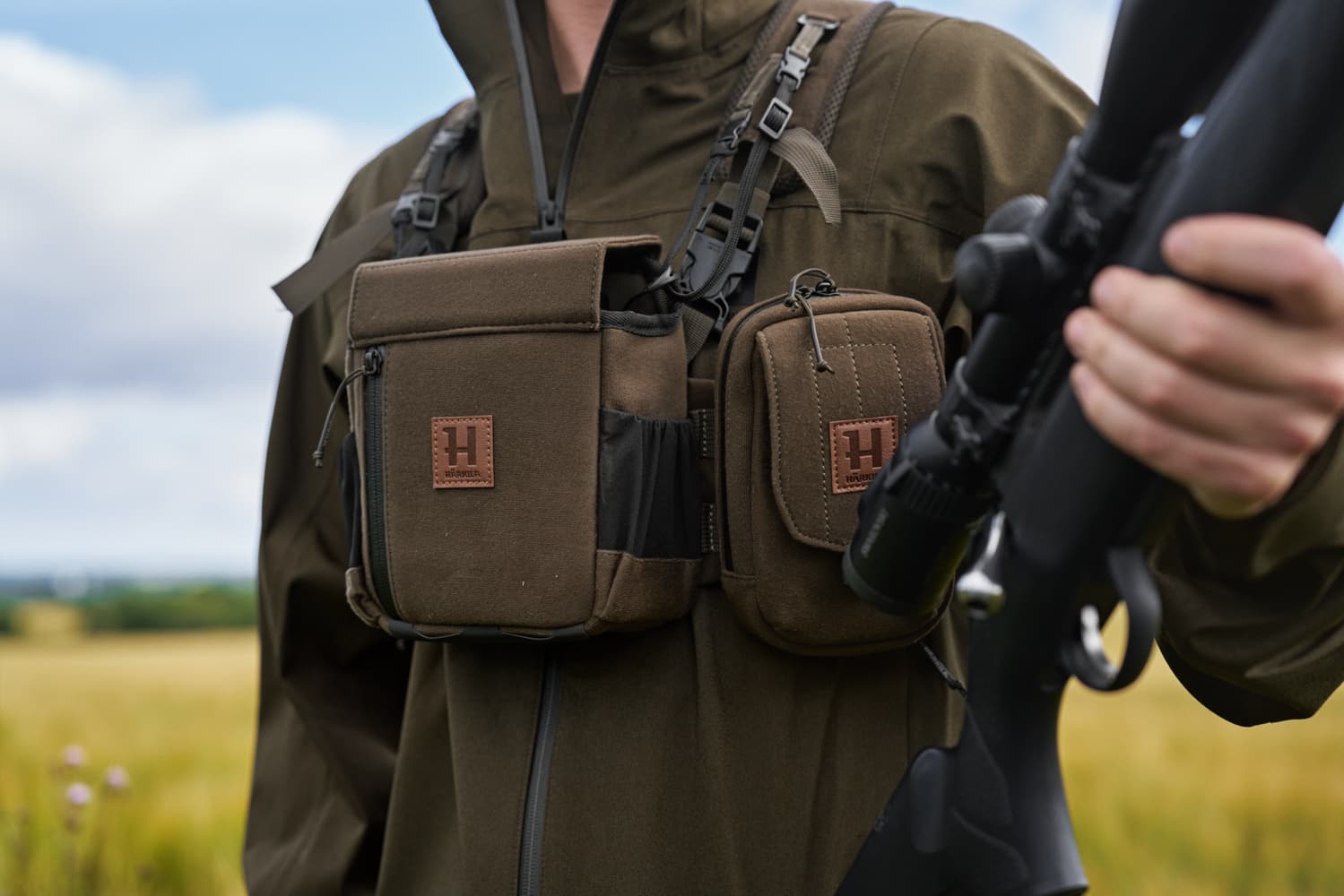 Härkila Bino Harness Dark willow green, view: 1