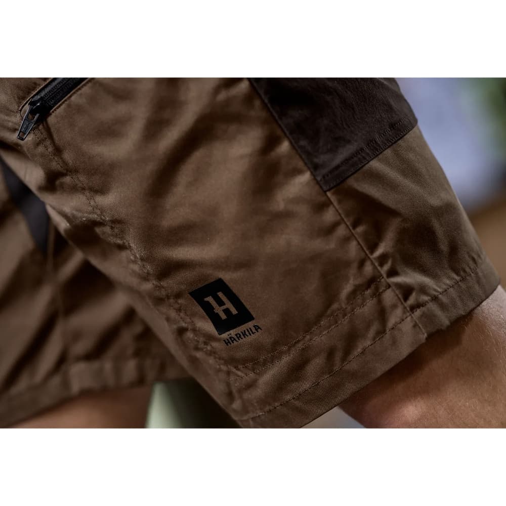 Herre Härkila Fjell Shorts Dark Earth/Shadow Brown, view: 3