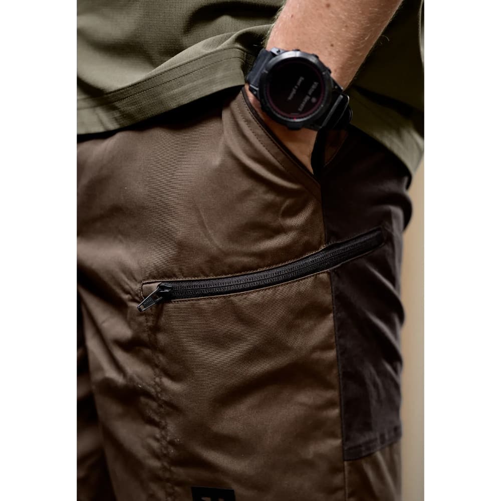 Herre Härkila Fjell Shorts Dark Earth/Shadow Brown, view: 2