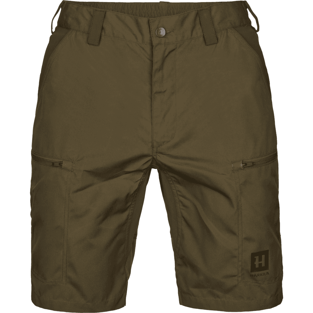 Härkila Fjell Shorts Dark Olive/Willow Green, view: 0