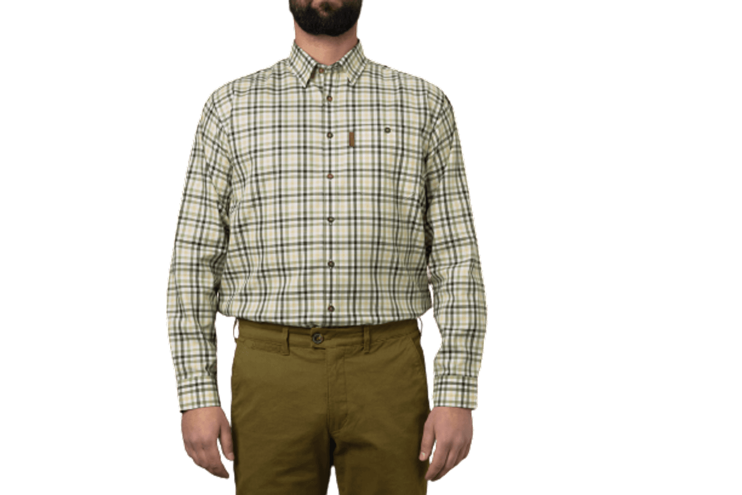 Milford Shirt Beech Green, view: 5