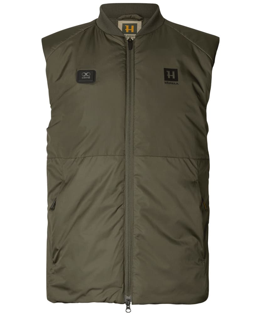 Härkila clim8 Base Vest Willow green, view: 0