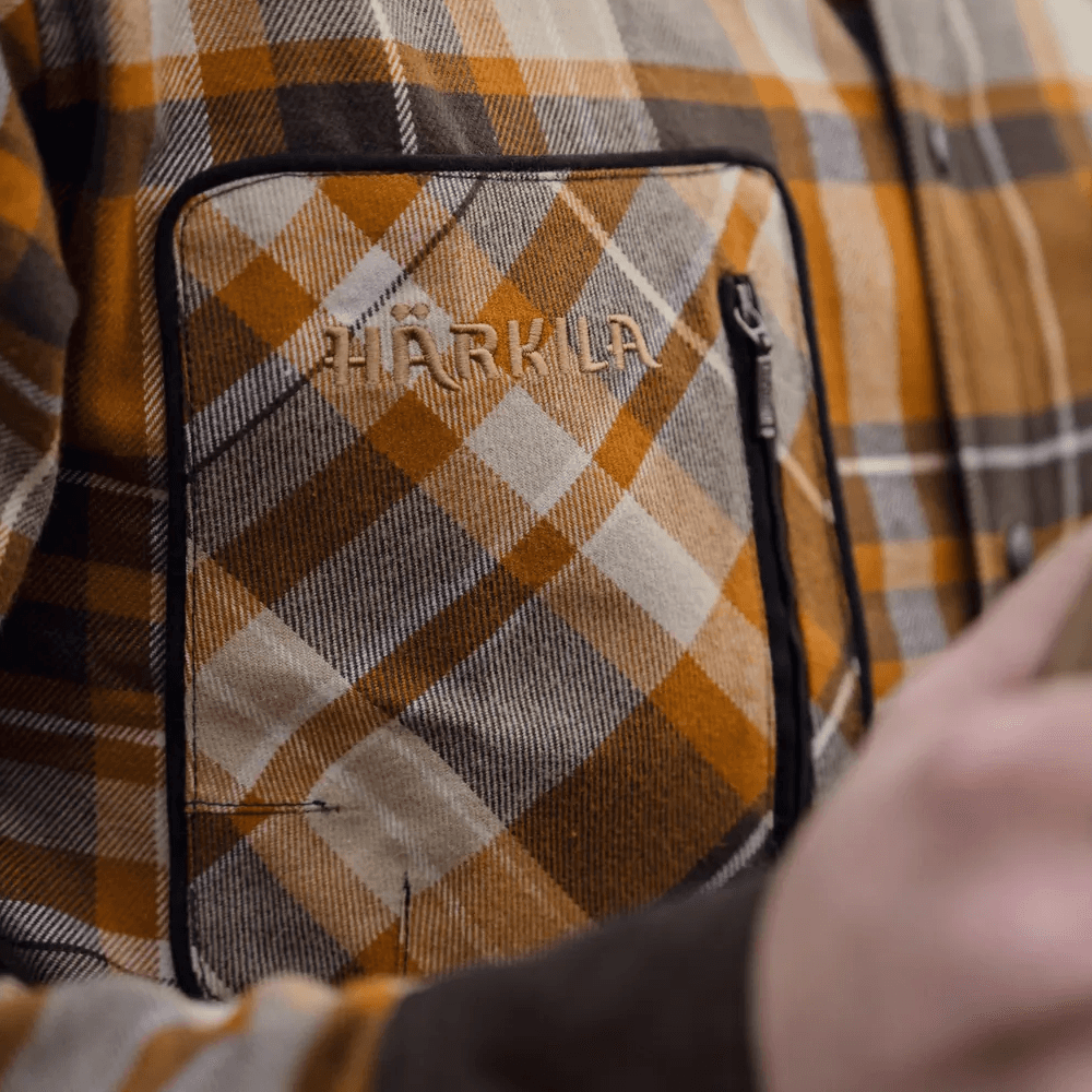 Pajala Shirt Cornstalk Check, view: 2