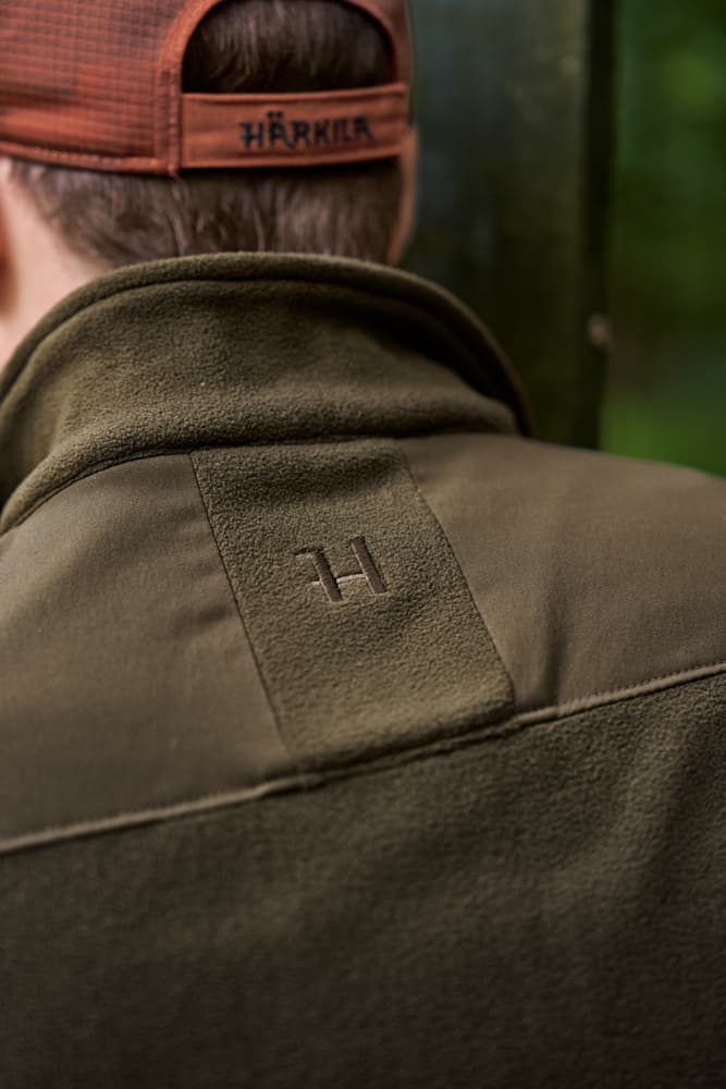 Härkila Fjell Fleece vest Hunting green/Willow green, view: 8