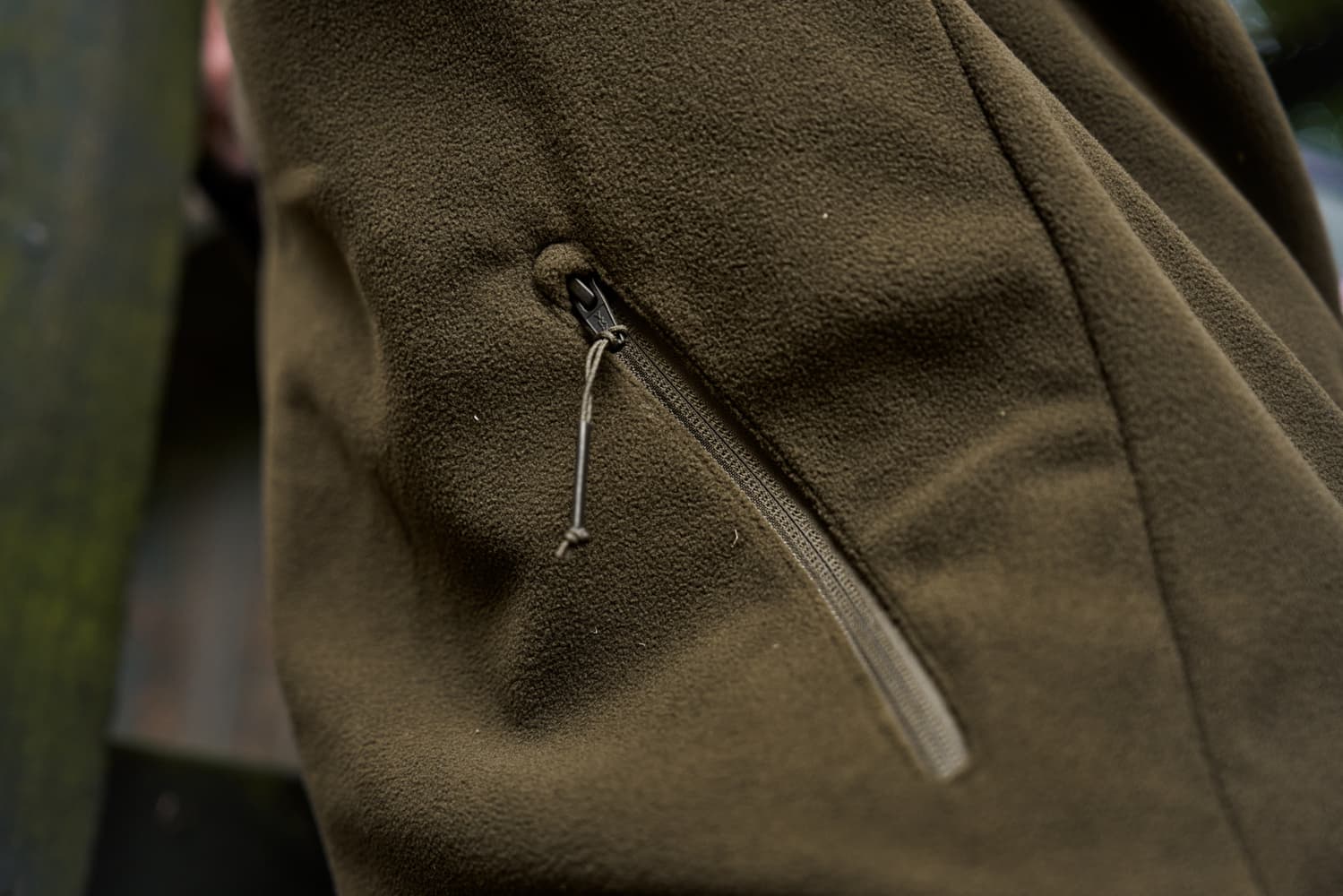 Härkila Fjell Fleece vest Hunting green/Willow green, view: 6
