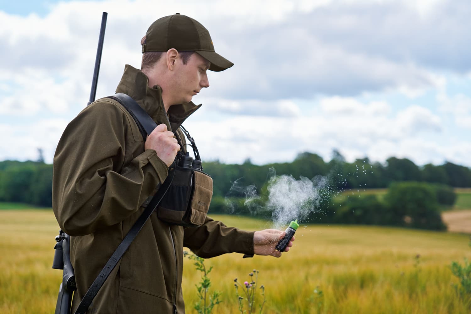 Finnmark HWS Jakke Hunting green, view: 7