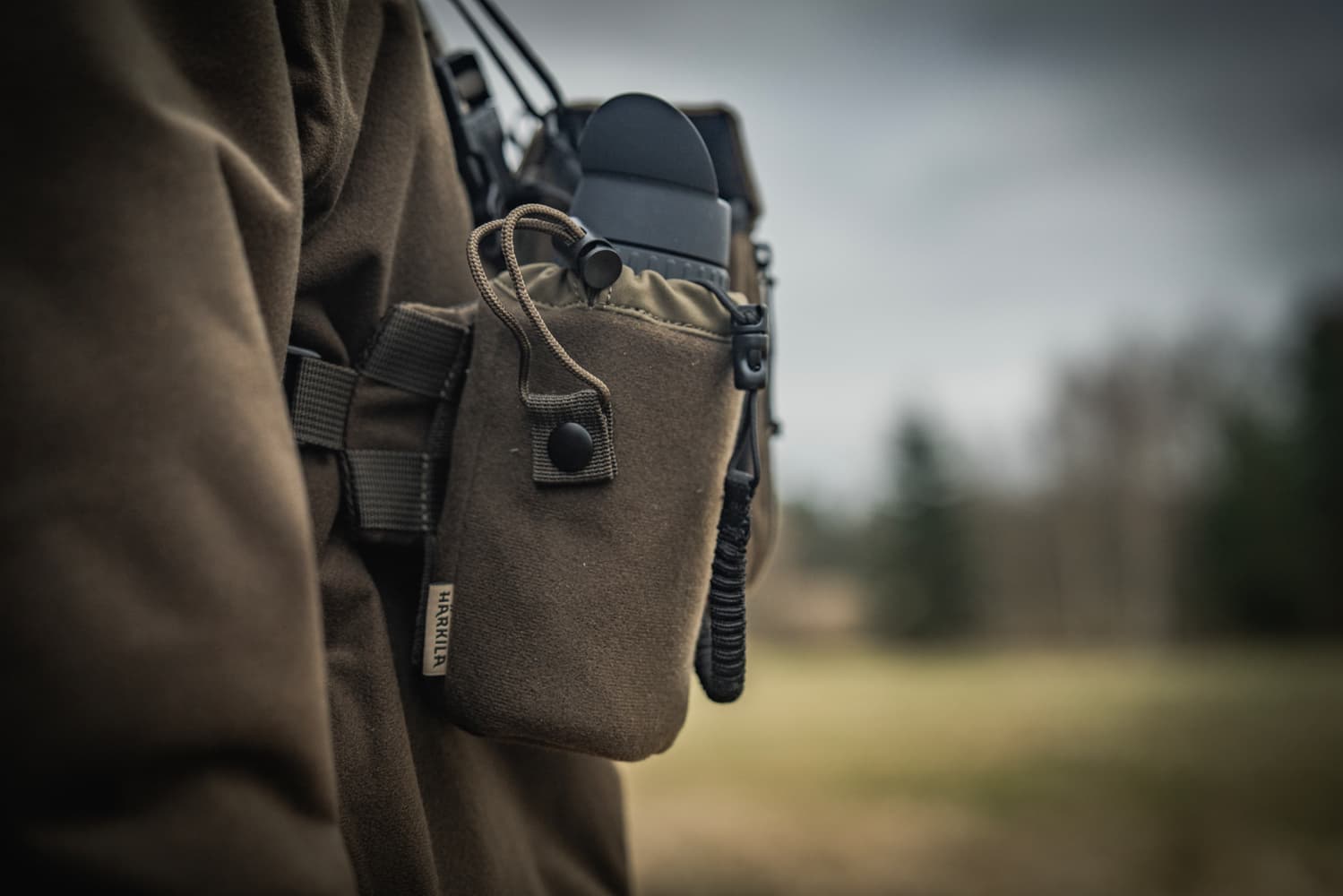 Härkila Thermal Spotter Pouch Dark willow green, view: 7