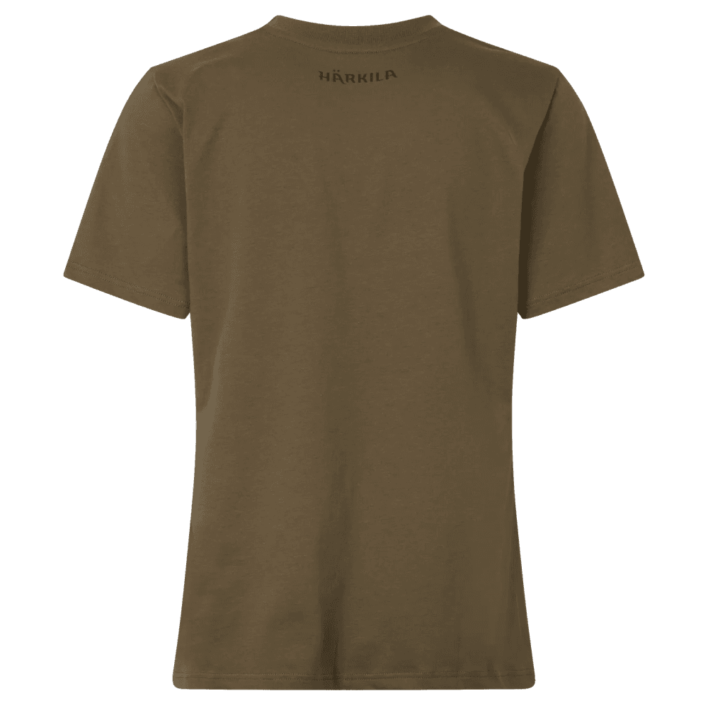 Stag Badge S/S T-Shirt Dam Beech, view: 1