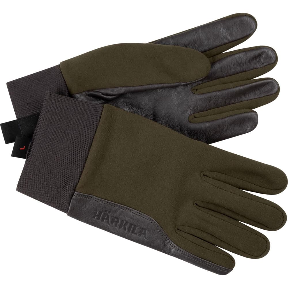 Driven Hunt Shooting Gloves Willow green/Shadow brown, view: 0