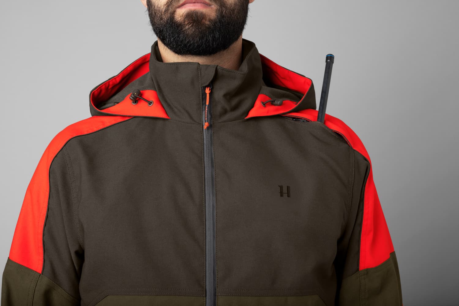 Pro Hunter Dog Keeper GTX Jacket Willow green/Orange, view: 3