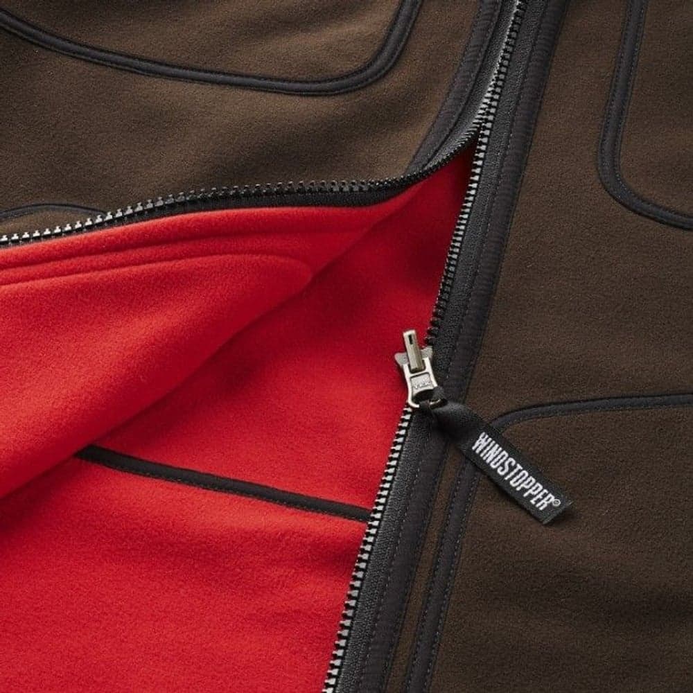 Kamko Windstopper Fleece Jacket Brown/Red, view: 5