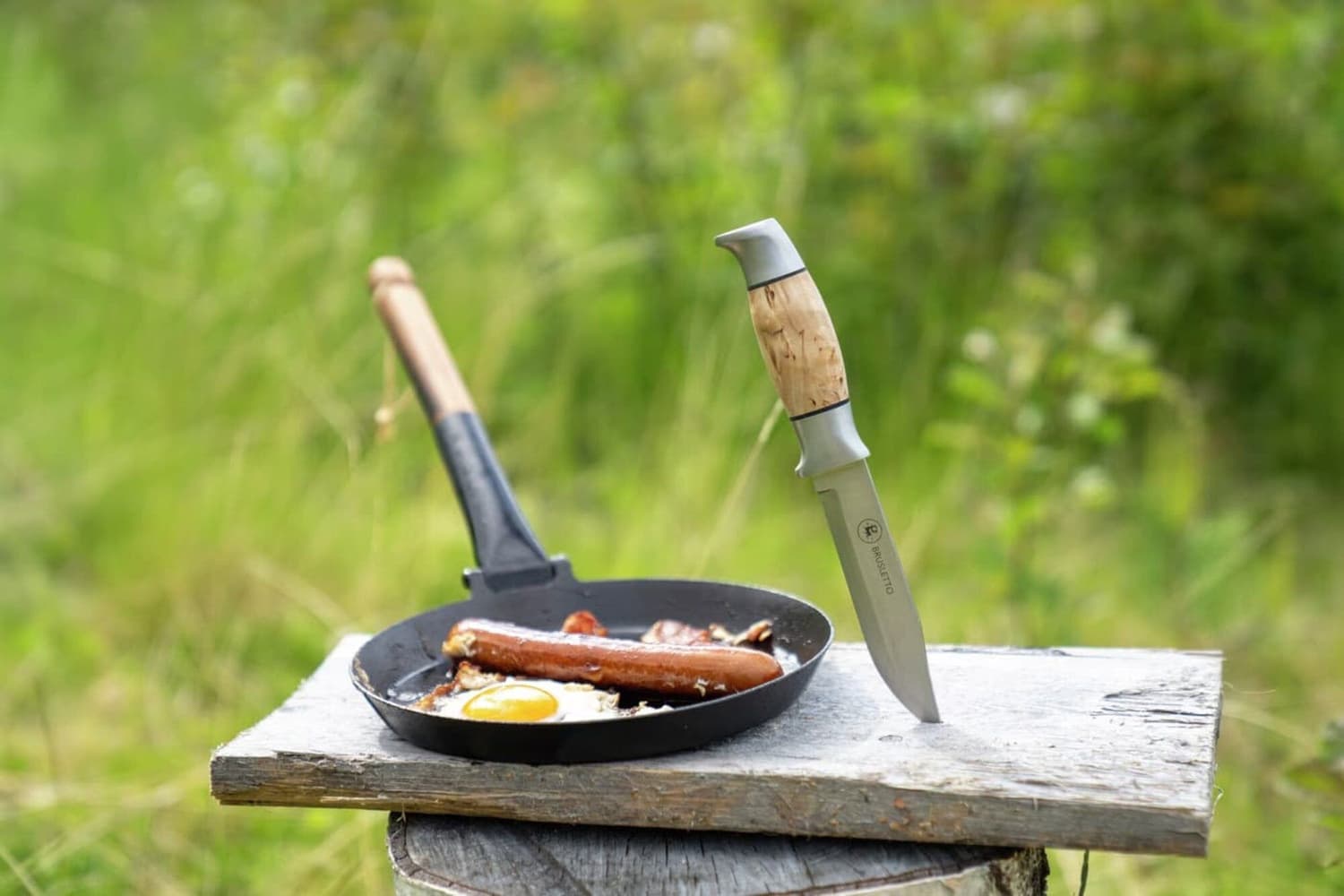 Stekepanne 21cm Black/Wood, view: 6