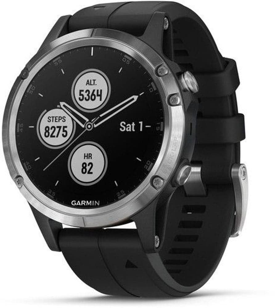Fenix 5 Plus Silver, view: 0