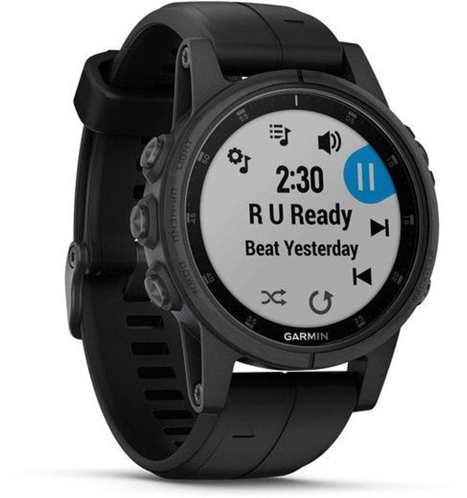 Fenix 5S Plus Sapphire Svart, view: 1