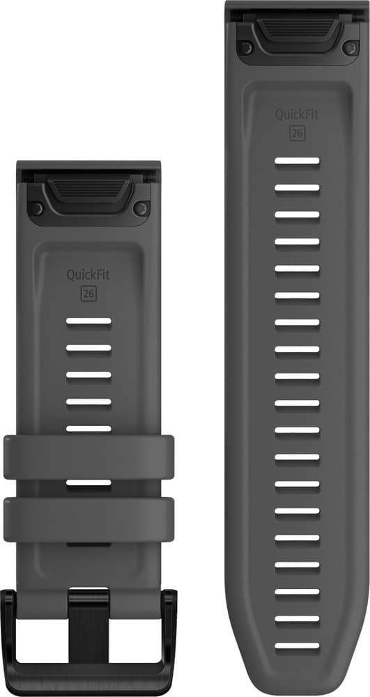 QuickFit 26 mm Slate Gray Silicone Band, view: 0