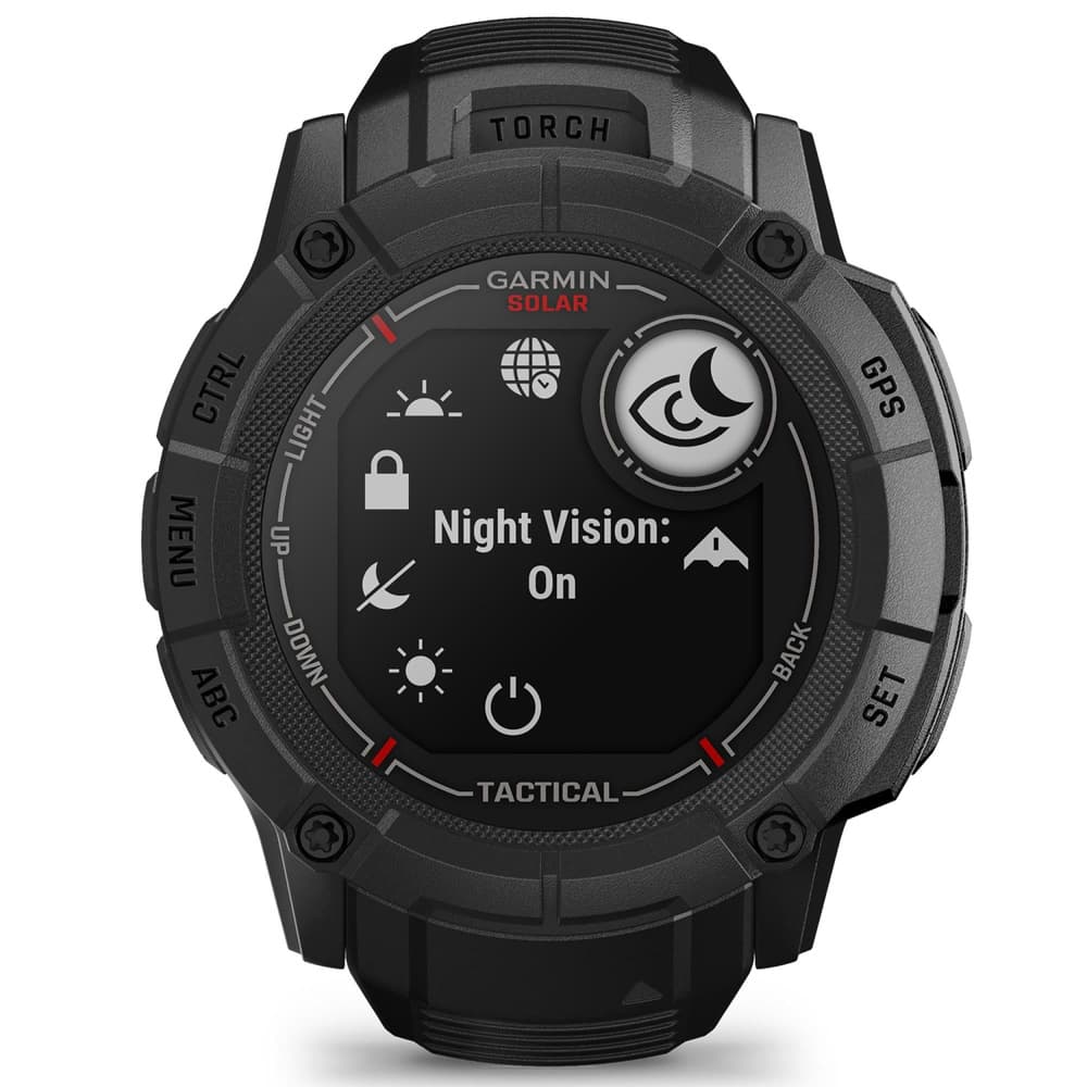 Instinct 2X Solar Tactical Edition Black, view: 2