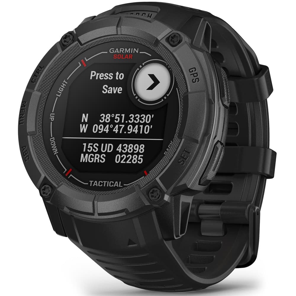 Instinct 2X Solar Tactical Edition Black, view: 0