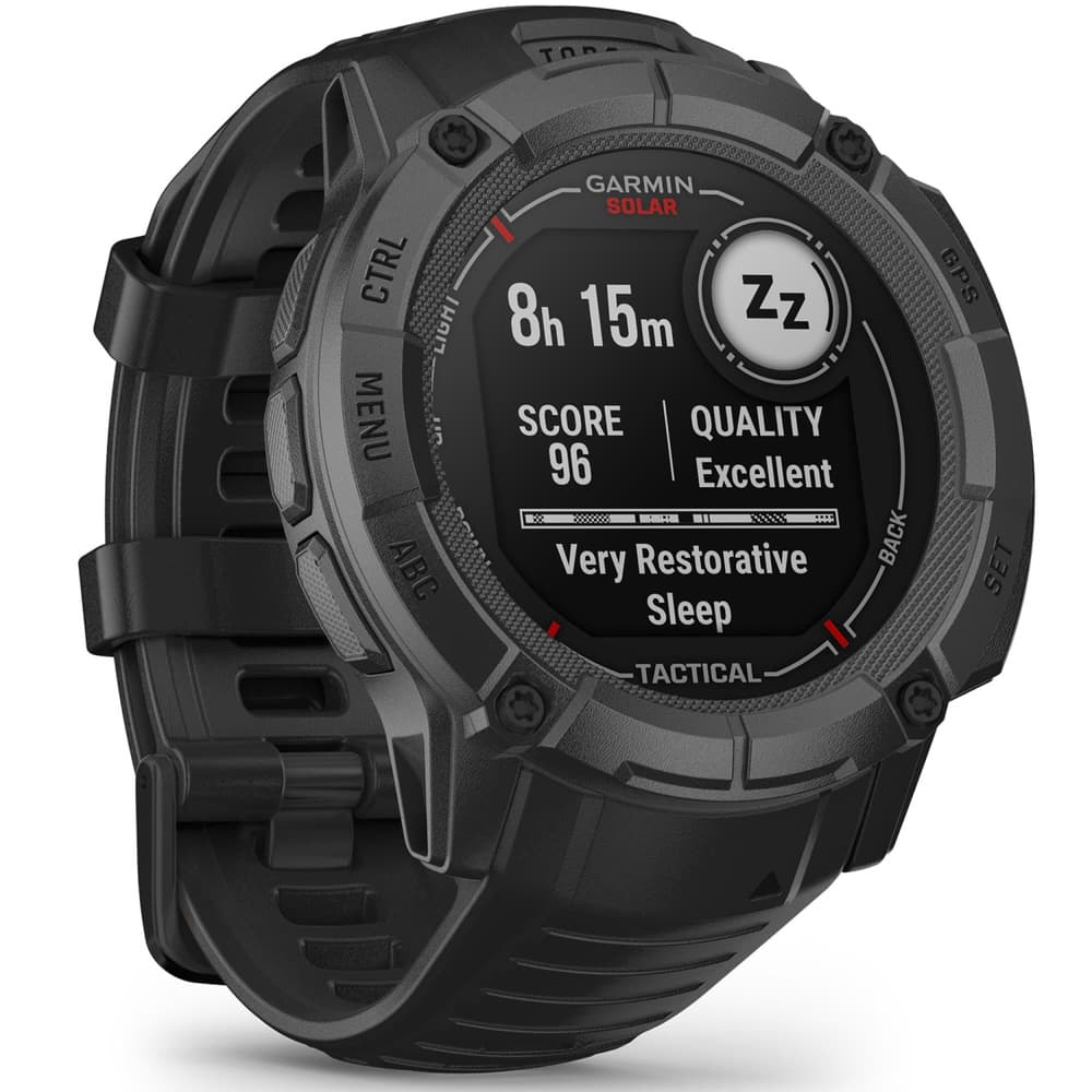 Instinct 2X Solar Tactical Edition Black, view: 4