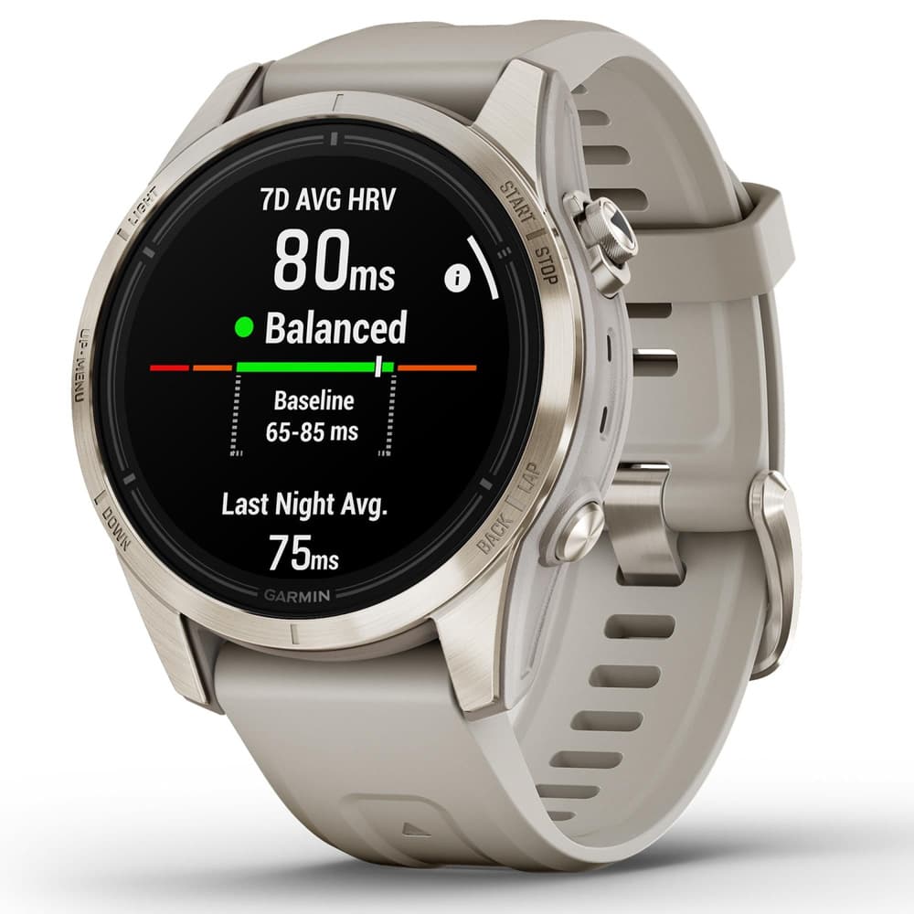 epix Pro (Gen 2) Sapphire - 42mm Soft Gold, view: 1