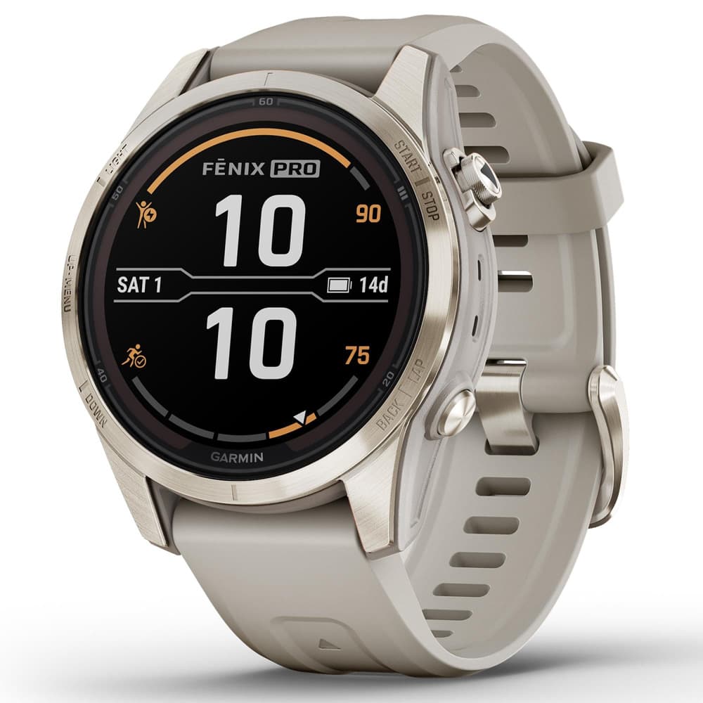 fenix 7S Pro Sapphire Solar Soft Gold, view: 0
