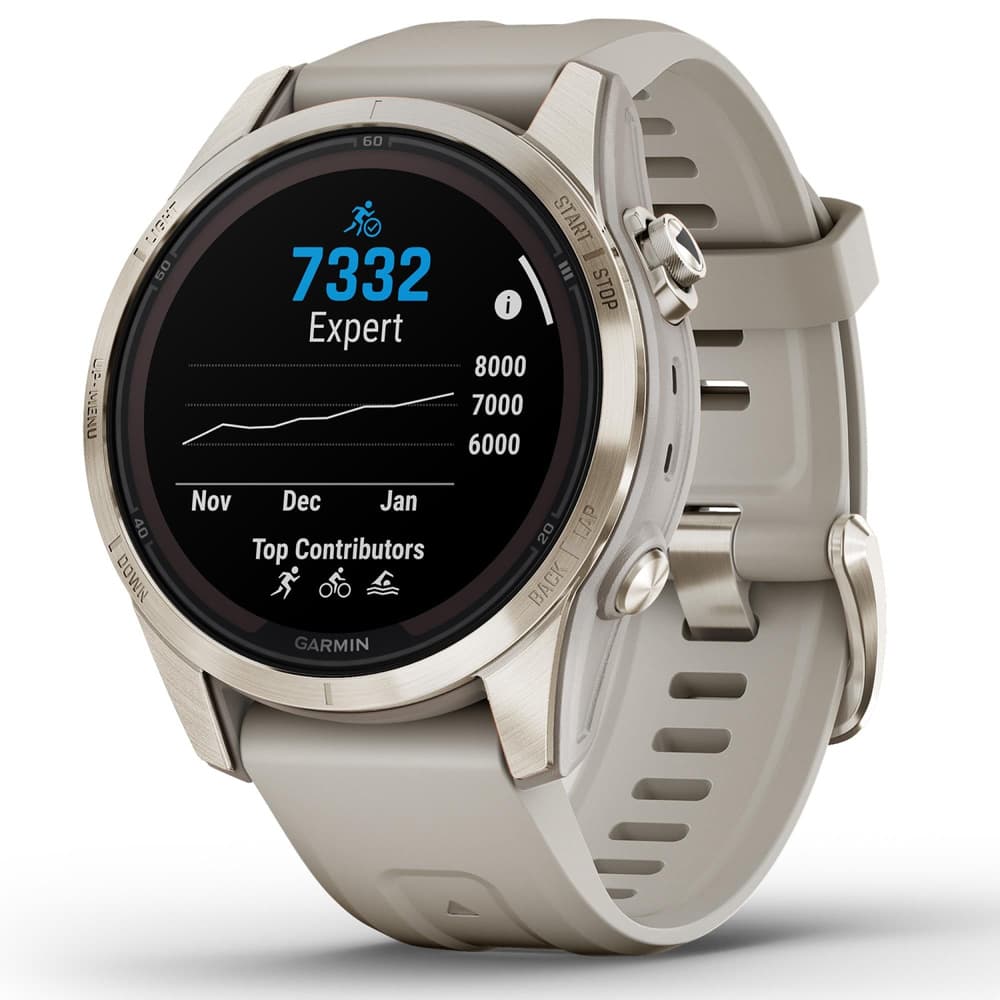 fenix 7S Pro Sapphire Solar Soft Gold, view: 1