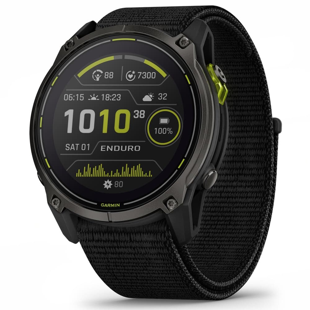 Enduro 3 DLC Carbon Gray DLC Titanium w/Black Sport Loop, view: 0