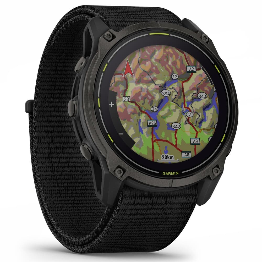 Enduro 3 DLC Carbon Gray DLC Titanium w/Black Sport Loop, view: 2