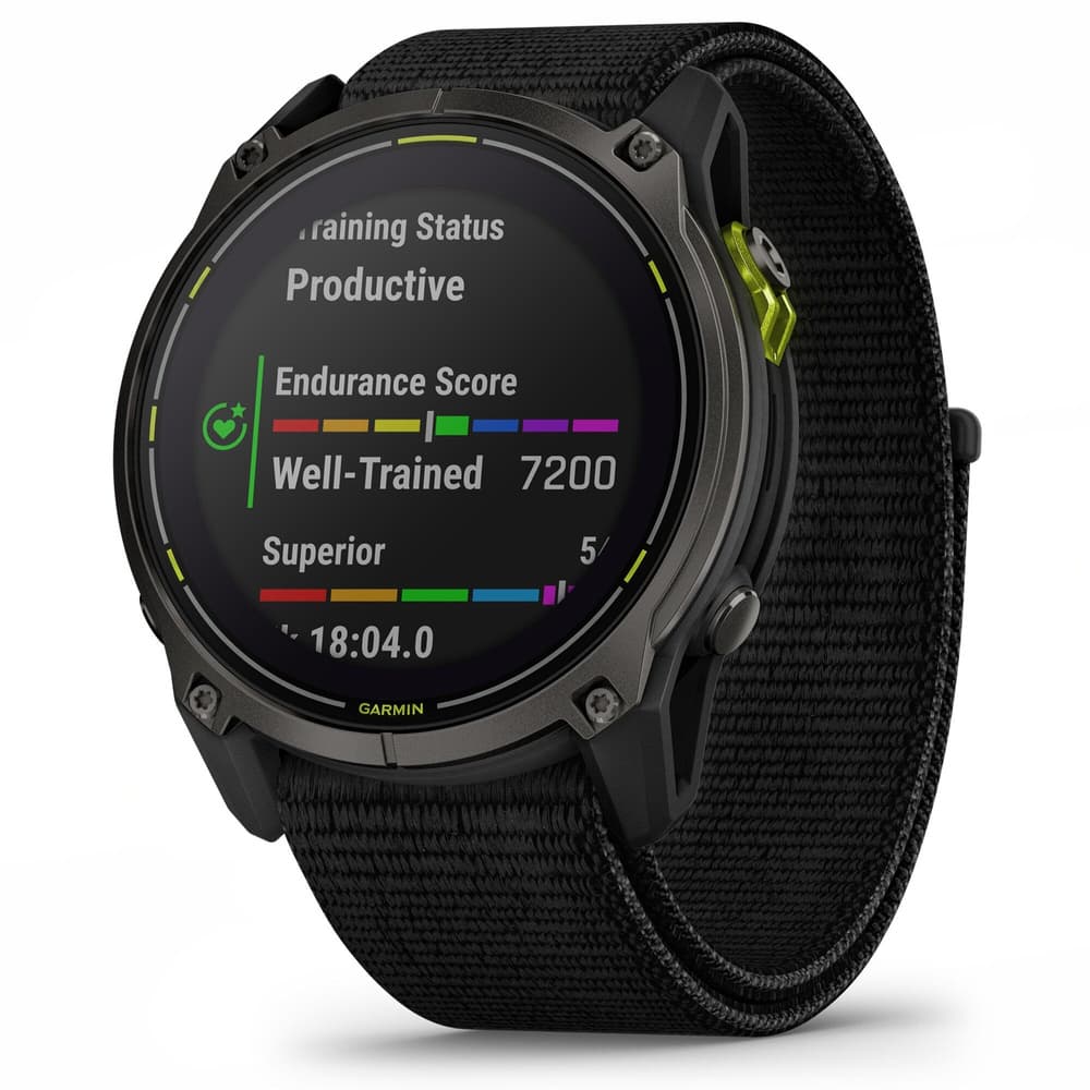 Enduro 3 DLC Carbon Gray DLC Titanium w/Black Sport Loop, view: 1