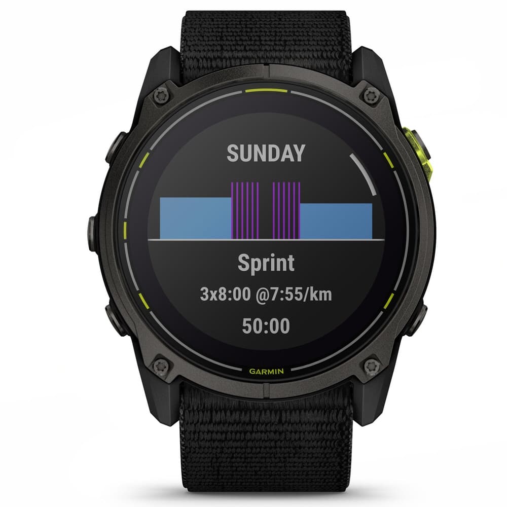 Enduro 3 DLC Carbon Gray DLC Titanium w/Black Sport Loop, view: 4