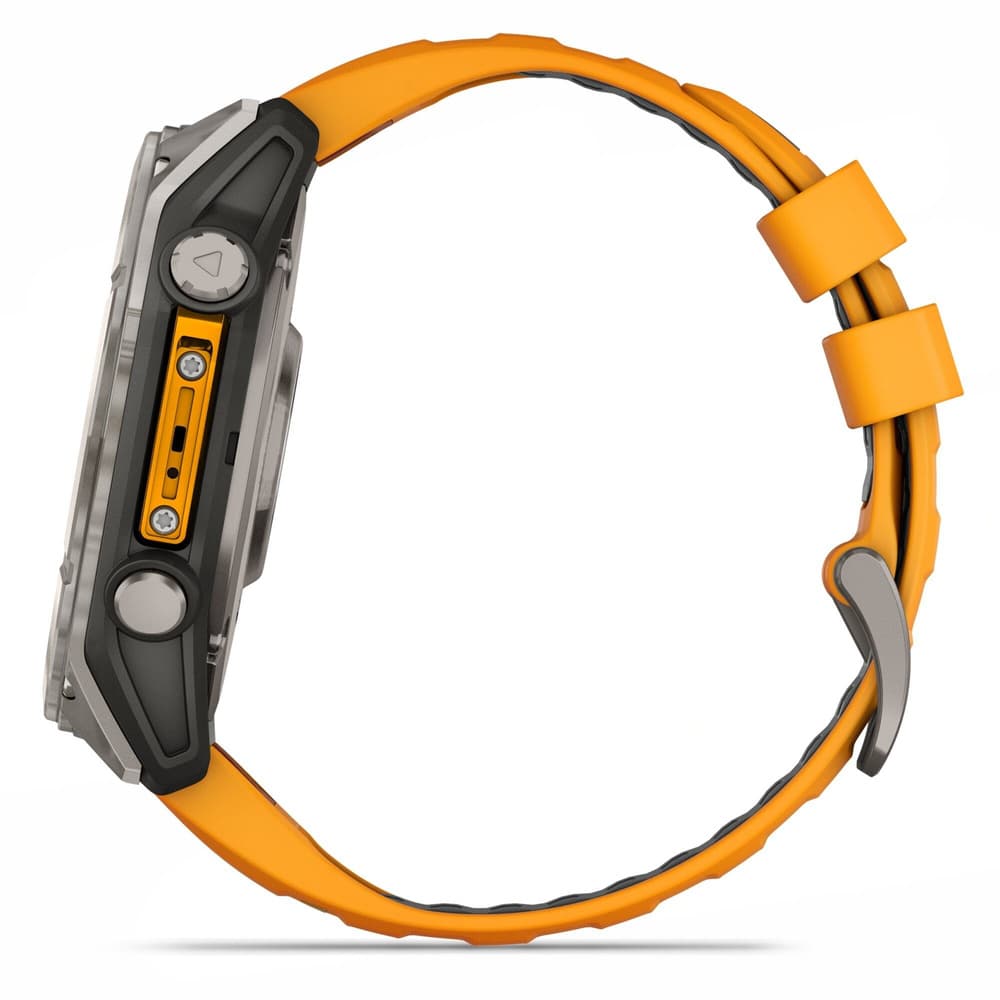 fenix 8 AMOLED 51mm Sapphire Titanium Graphite / Spark Orange, view: 6