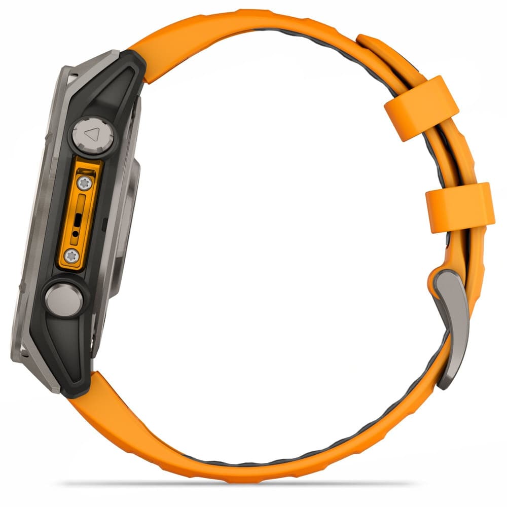 fenix 8 AMOLED 47mm Sapphire Titanium Graphite / Spark Orange, view: 6