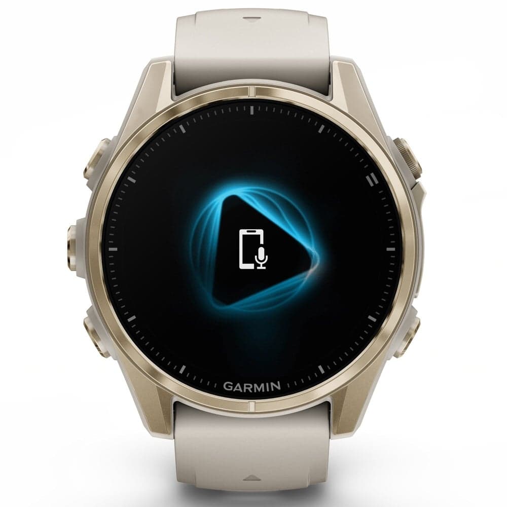 fenix 8 AMOLED 43mm Sapphire Soft Gold SS / Fog Gray, view: 2