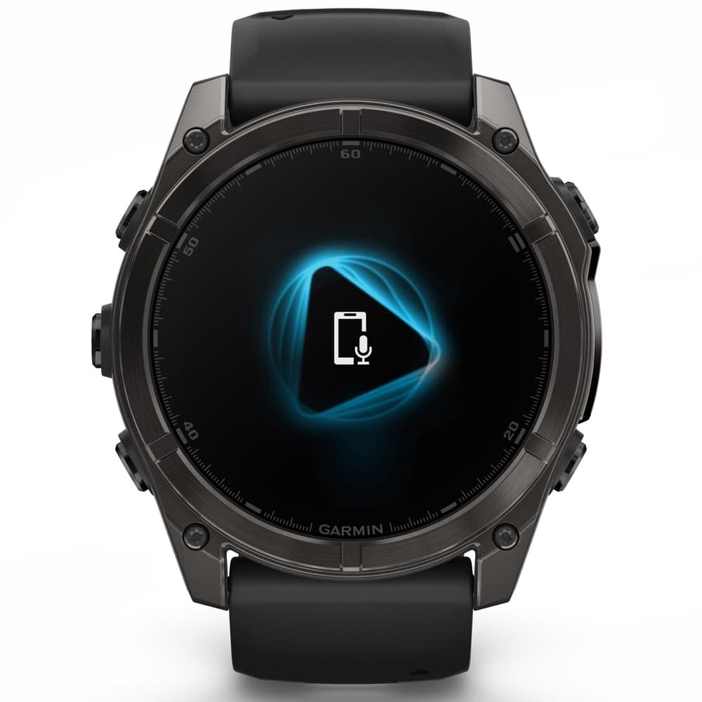 fenix 8 AMOLED 51mm Sapphire Carbon Gray DLC Titanium / Black, view: 2