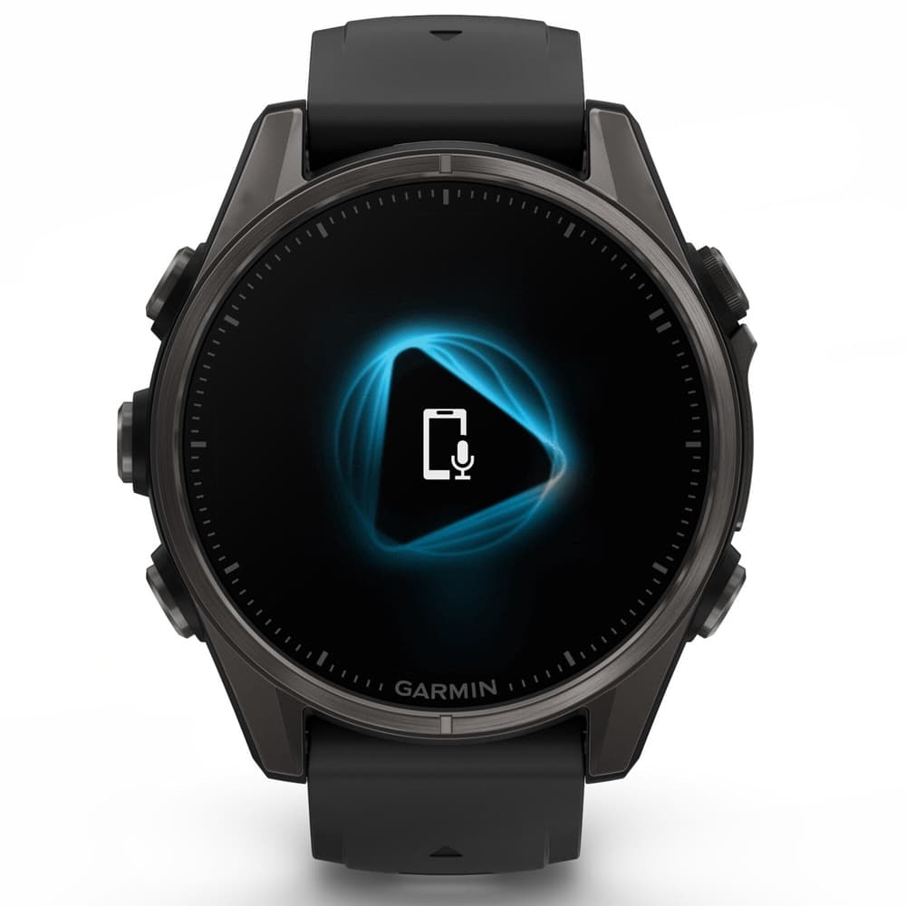 fenix 8 AMOLED 43mm Sapphire Carbon Gray Titanium / Black, view: 2