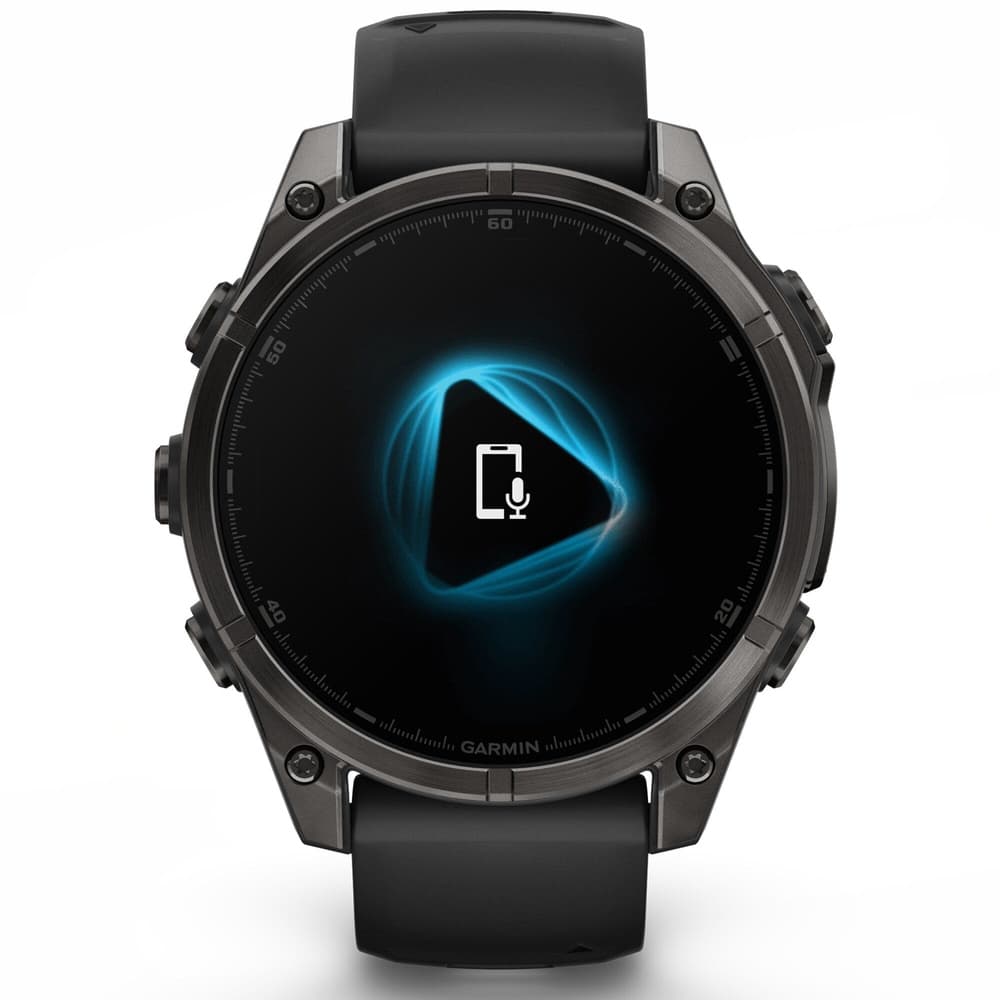 fenix 8 AMOLED 47mm Sapphire Carbon Gray DLC Titanium / Black, view: 3