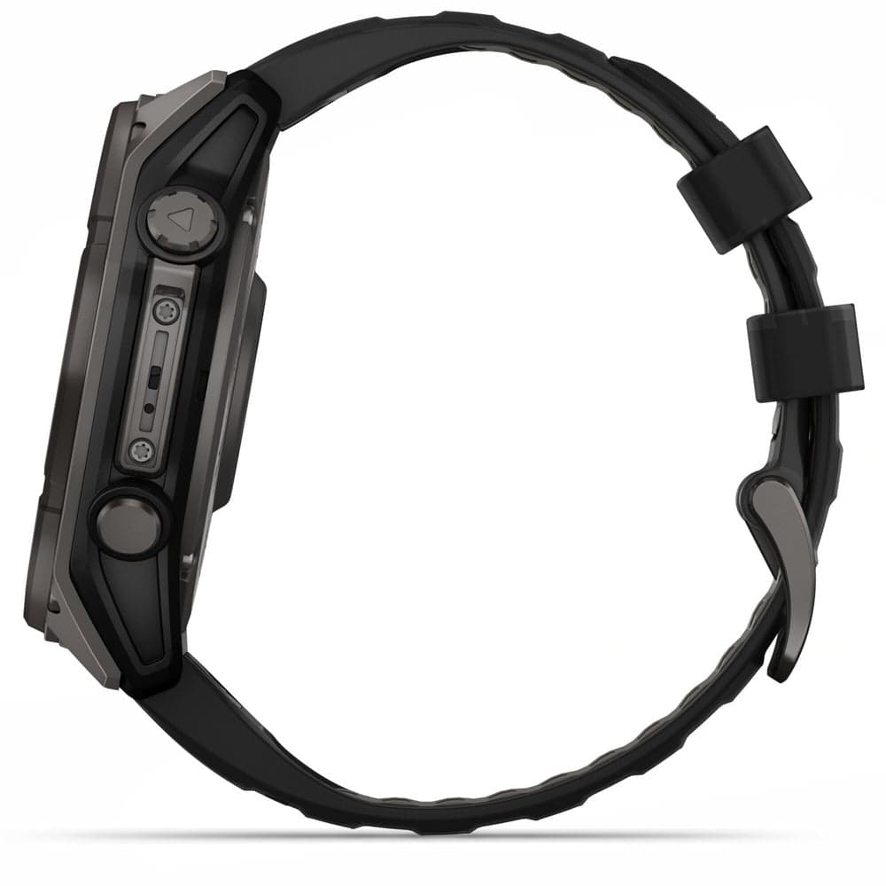 Fenix 8 SOLAR 51mm Sapphire Solar Carbon Gray DLC Titanium / Black, view: 6