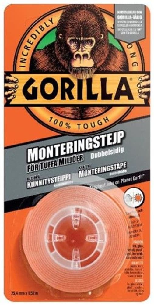 Monteringstejp 1,52 m x 254 mm, view: 0