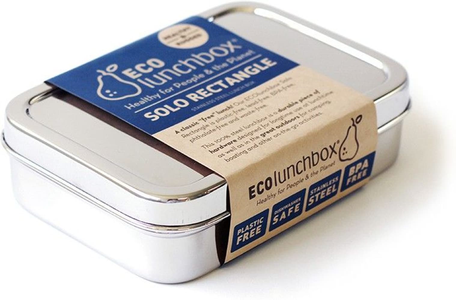 ECOlunchbox Matlåda Solo Rectangle, view: 0
